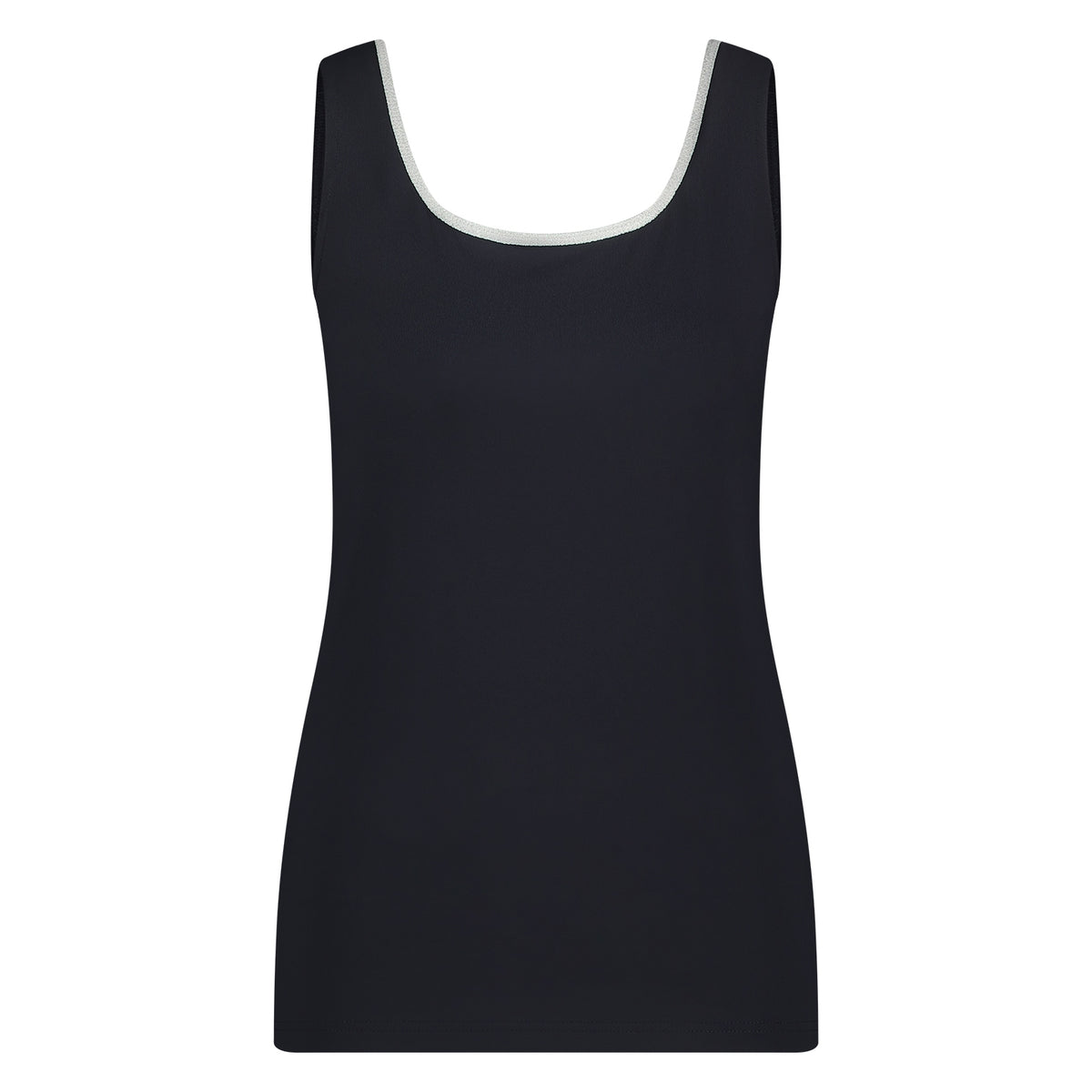 Juba Singlet | Marineblau/Silber
