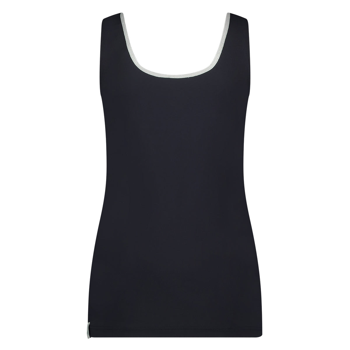 Juba Singlet | Marineblau/Silber