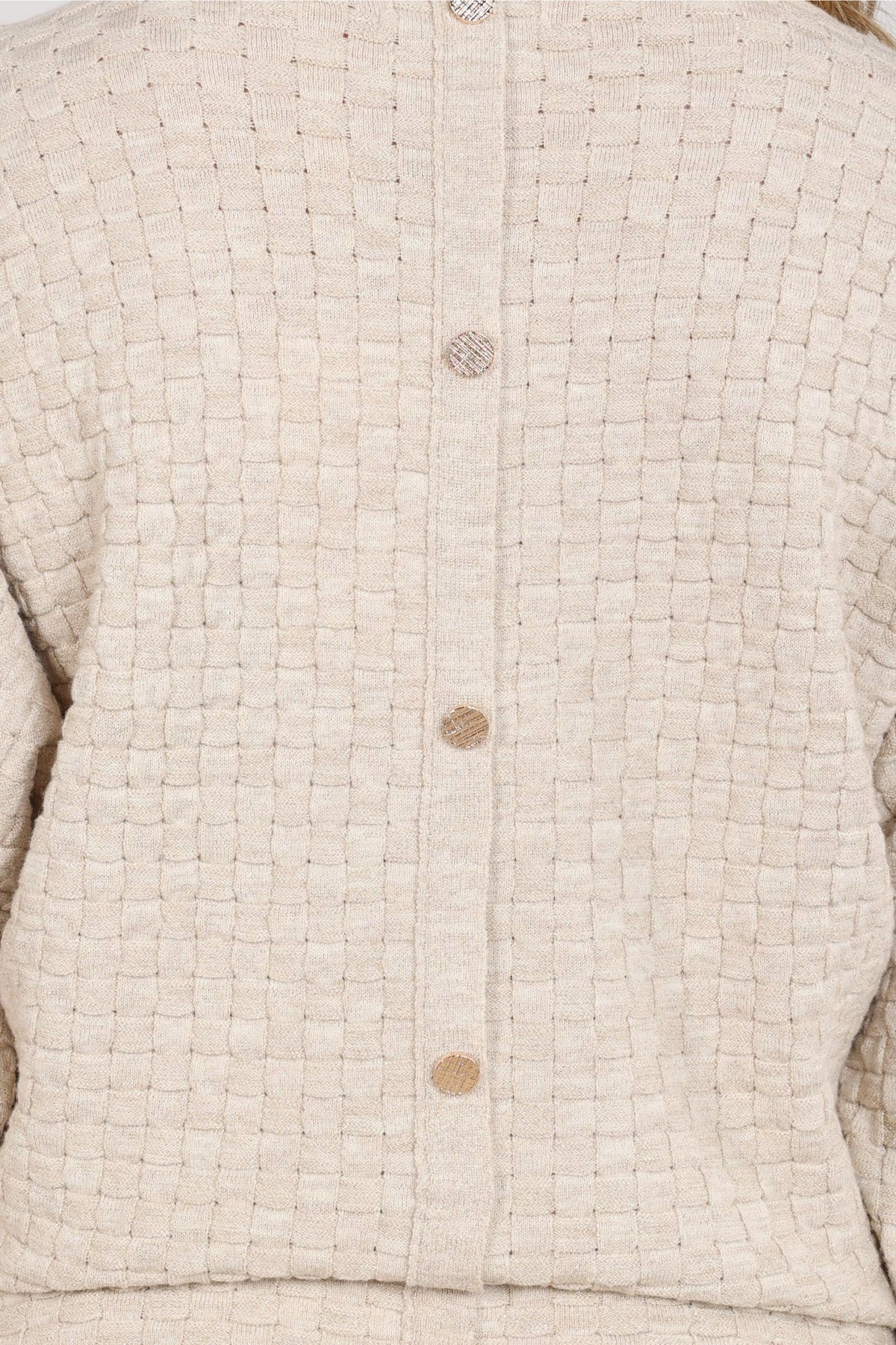 Kento Top Lurex | Sand