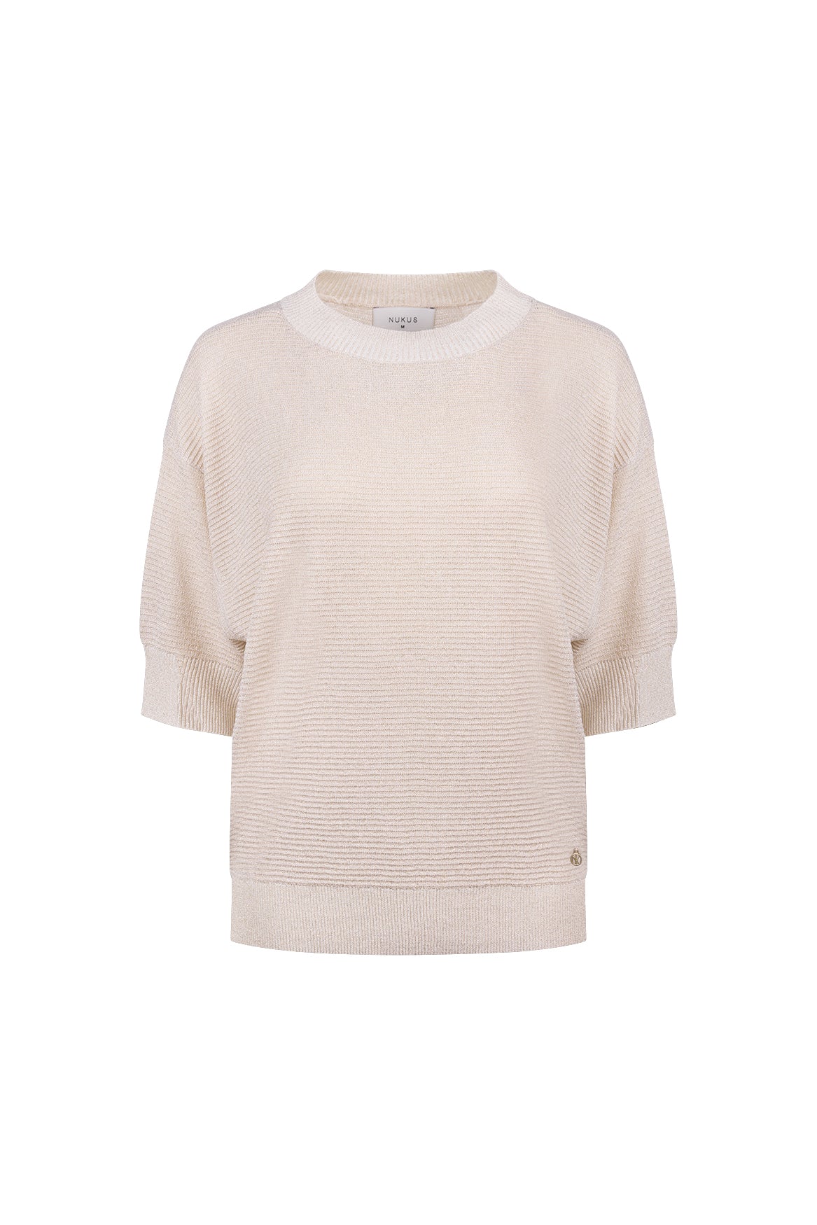 Kinty Top Lurex | Sand
