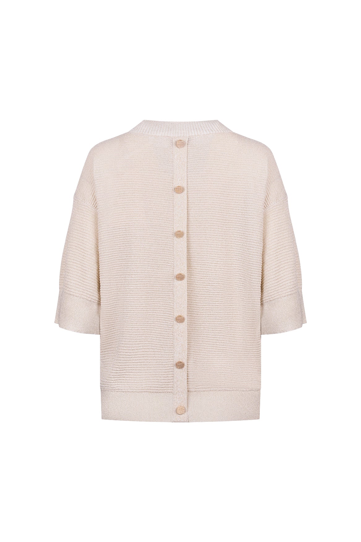 Kinty Top Lurex | Sand