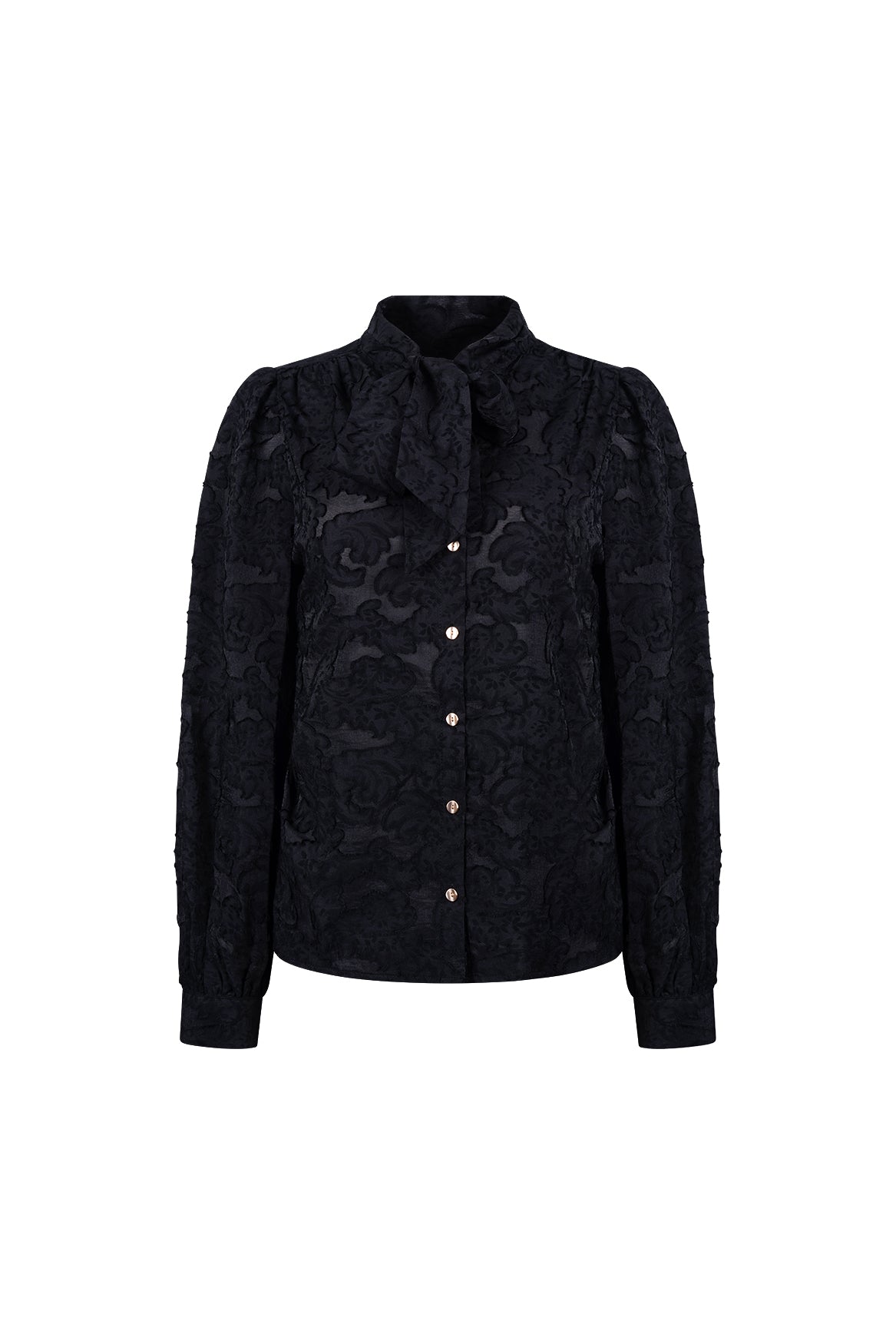 Anissa Blouse Tie | Black