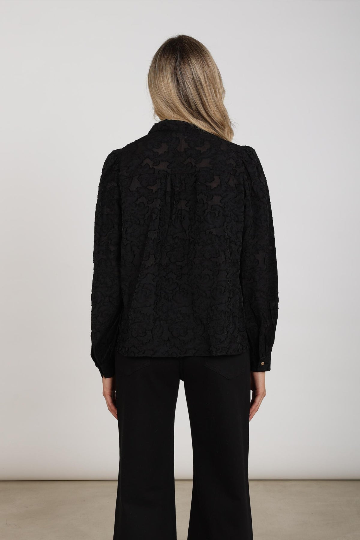 Anissa Blouse Tie | Black