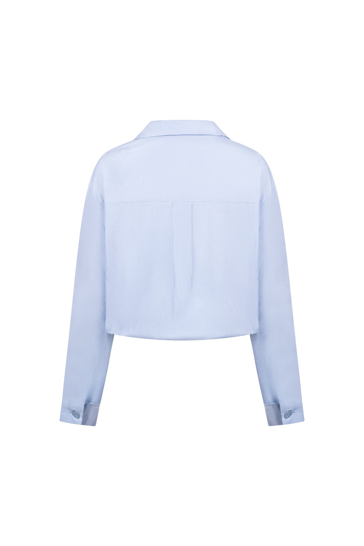 Anika Blouse Embroidery | Sky
