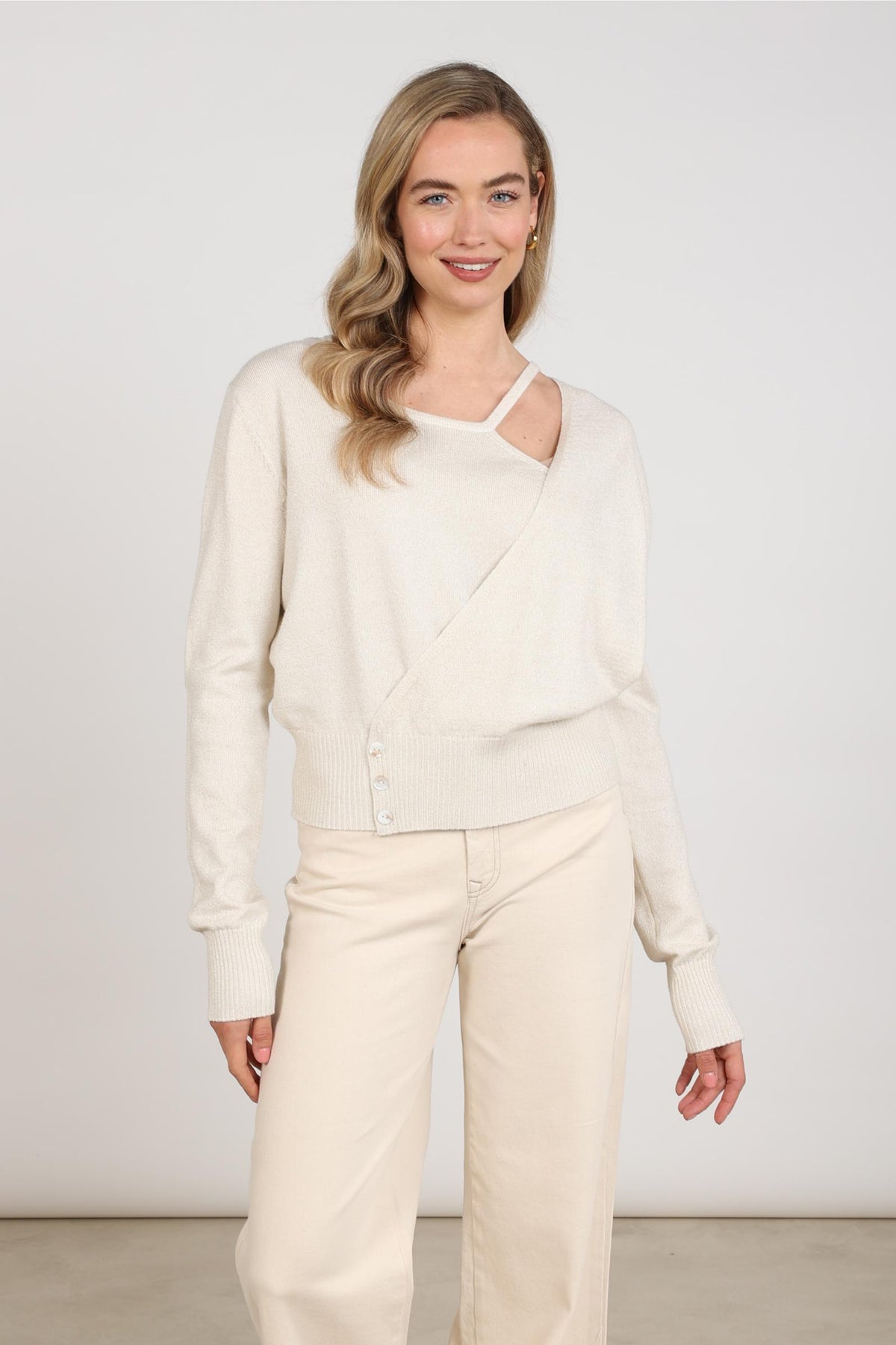 Kolli Pullover Lurex | Off White