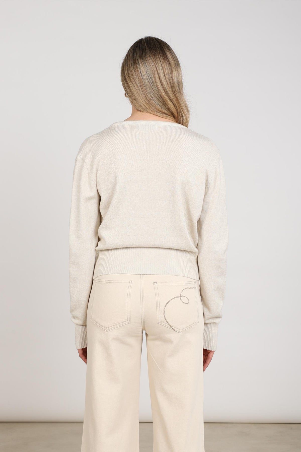 Kolli Pullover Lurex | Off White