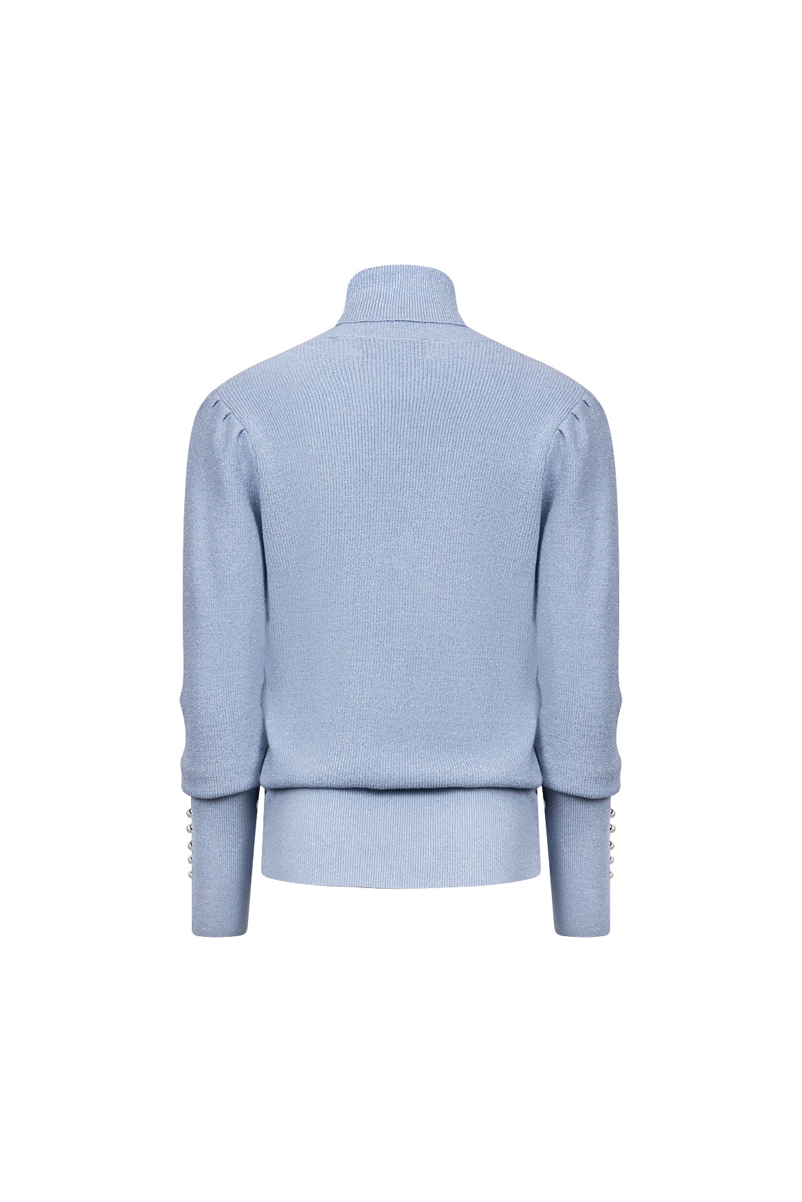 Sylvia Lurex Pullover | Sky