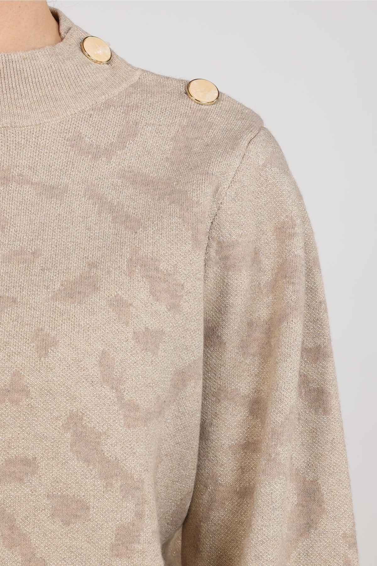 Kristel Pullover Print | Sand