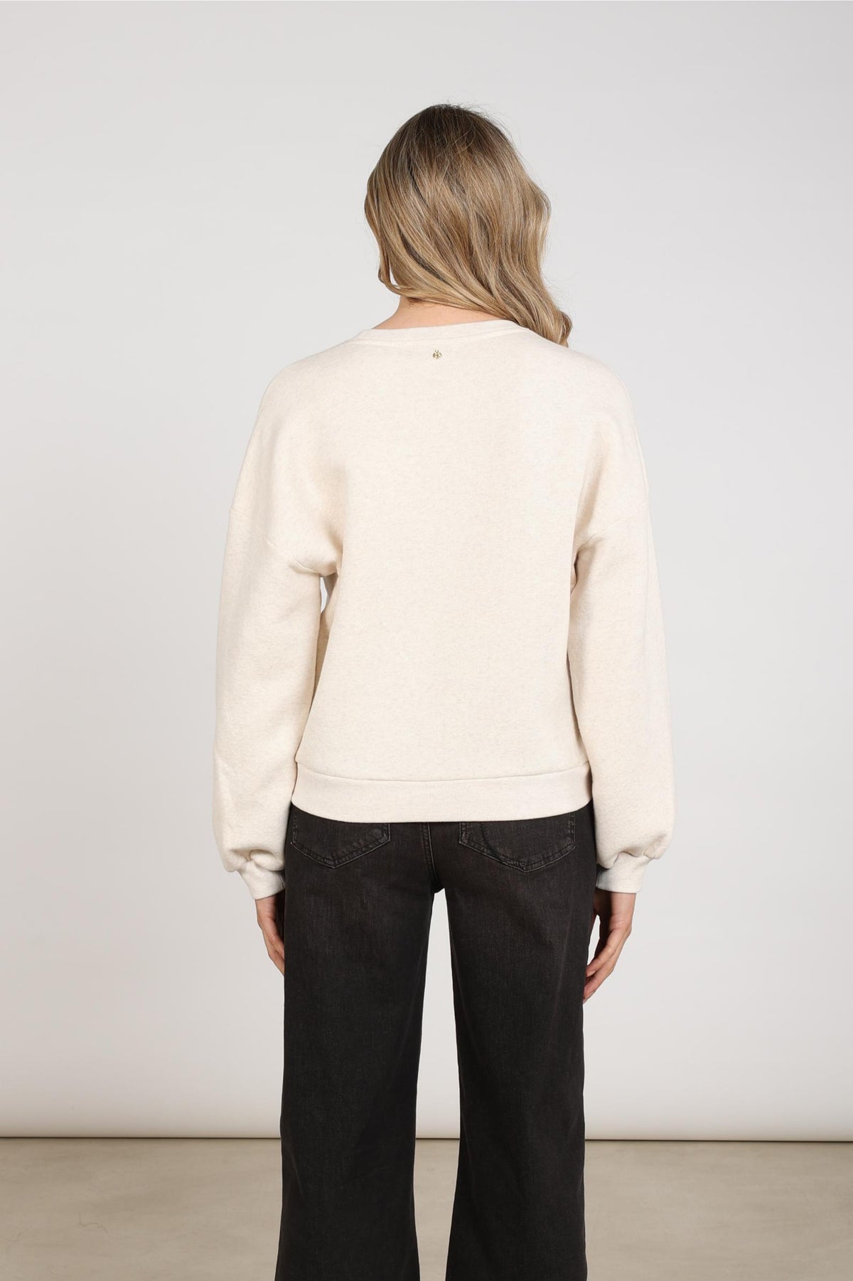 Stern-Pullover | Sand Melange