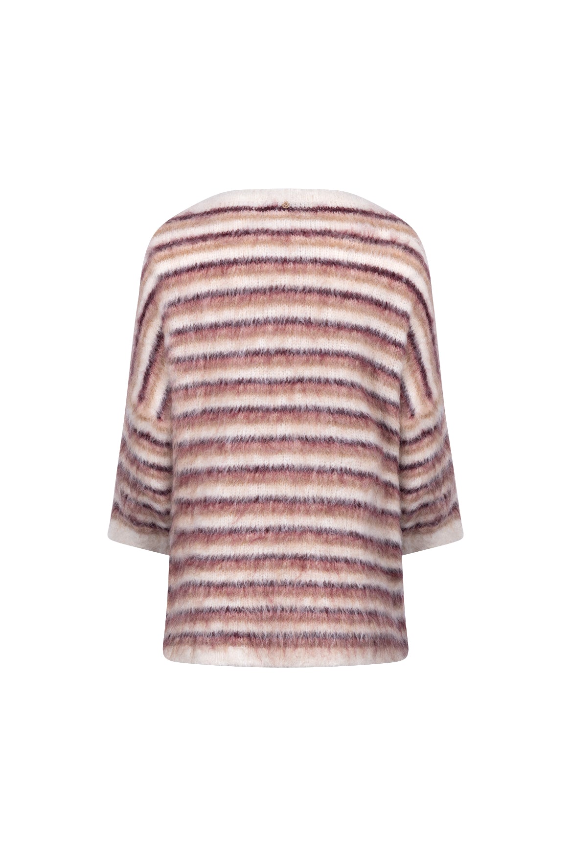 Lucia Pullover Stripe | Offwhite/Rose
