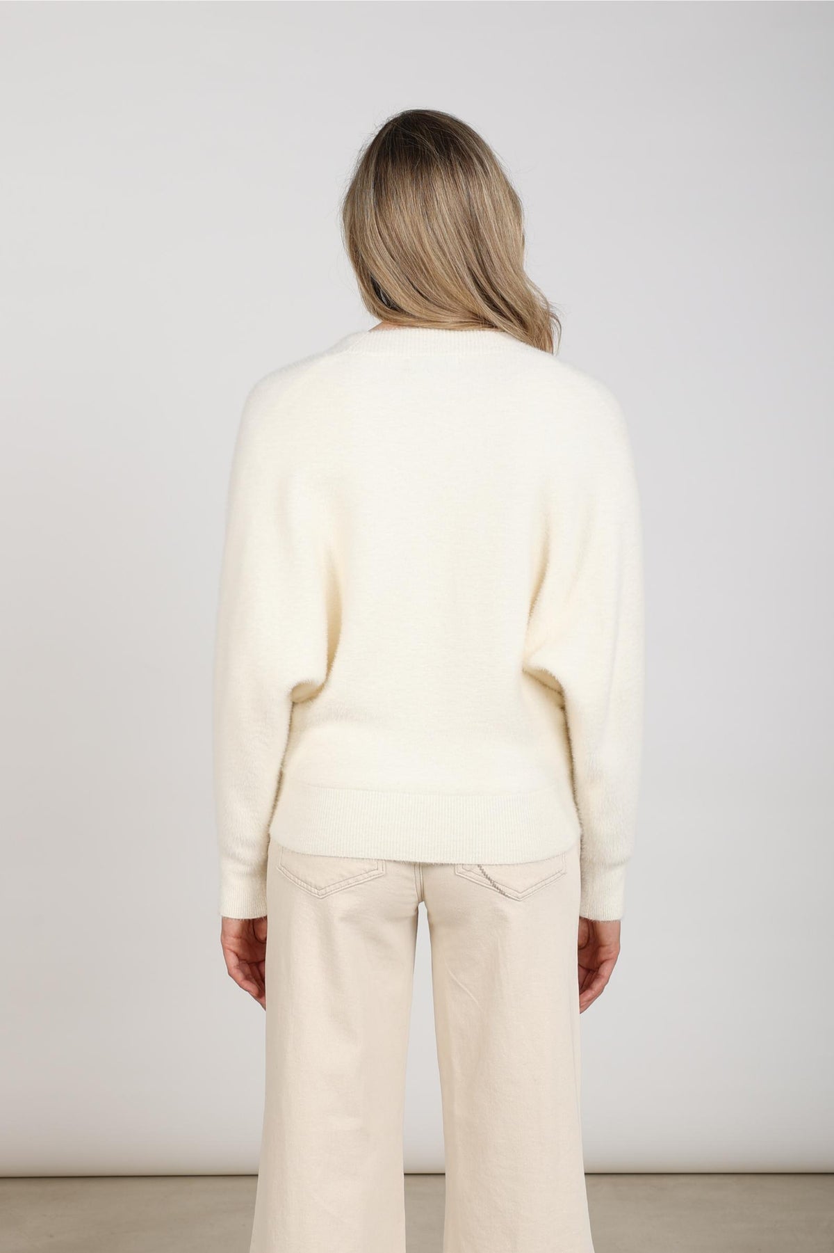 Beau Pullover Wrap | Off White