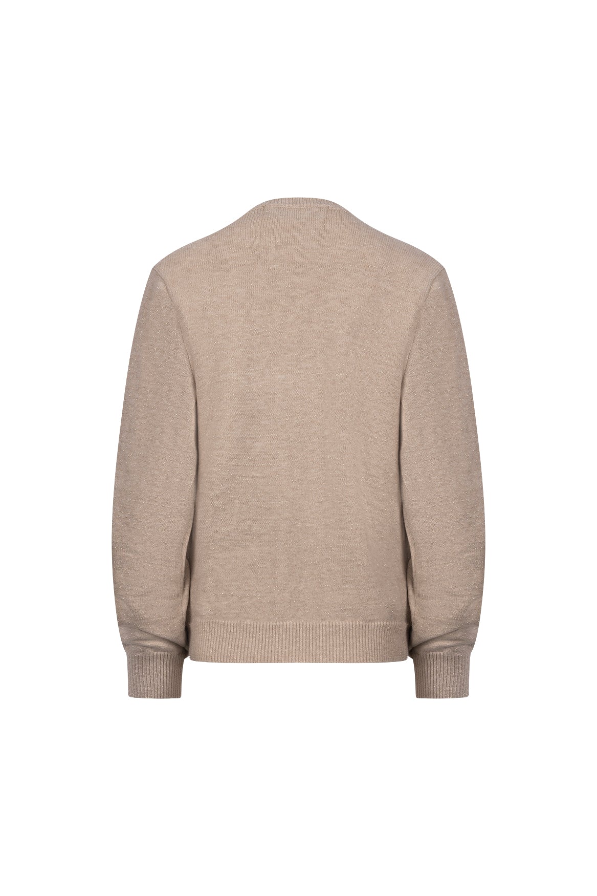 Merel Pullover Lurex | Sand Melange