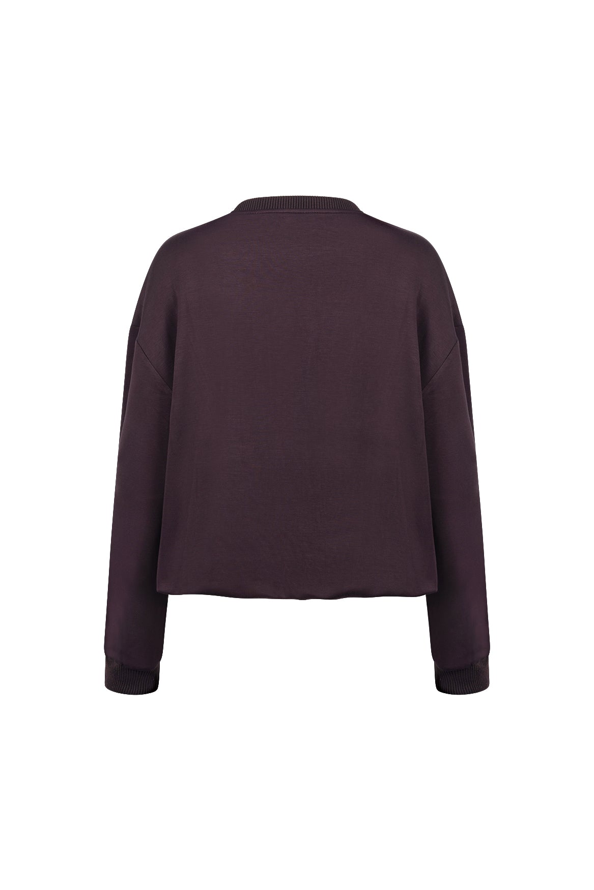 Made Pullover Shiny | Chocolate
