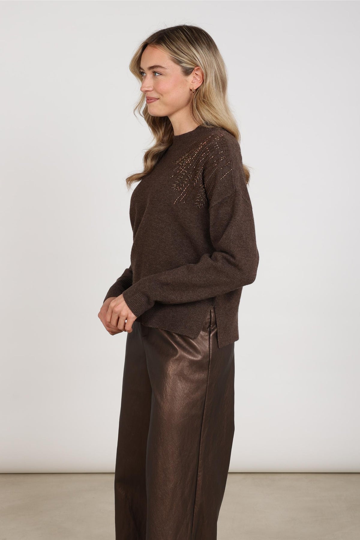 Meike Pullover | Chocolate