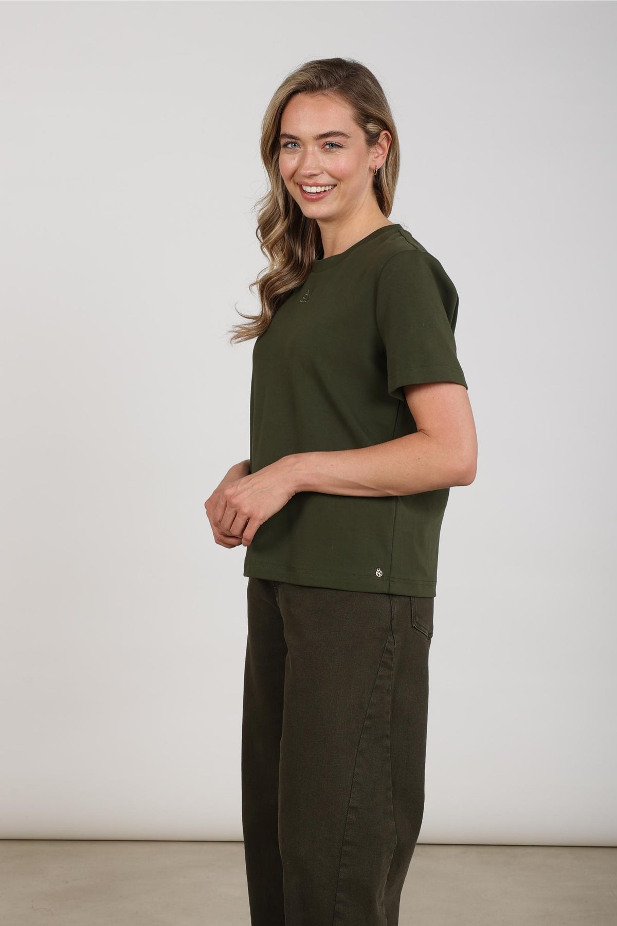 Luna Shirt NK | Moss