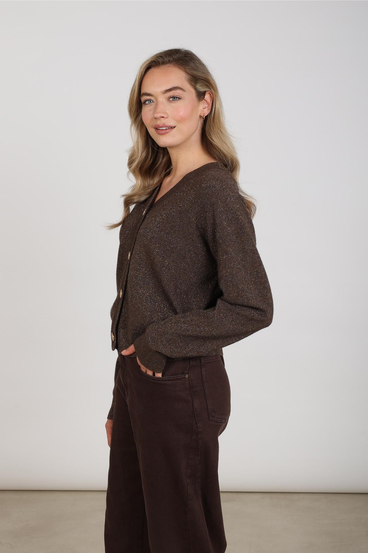Willa Cardigan | Chocolate