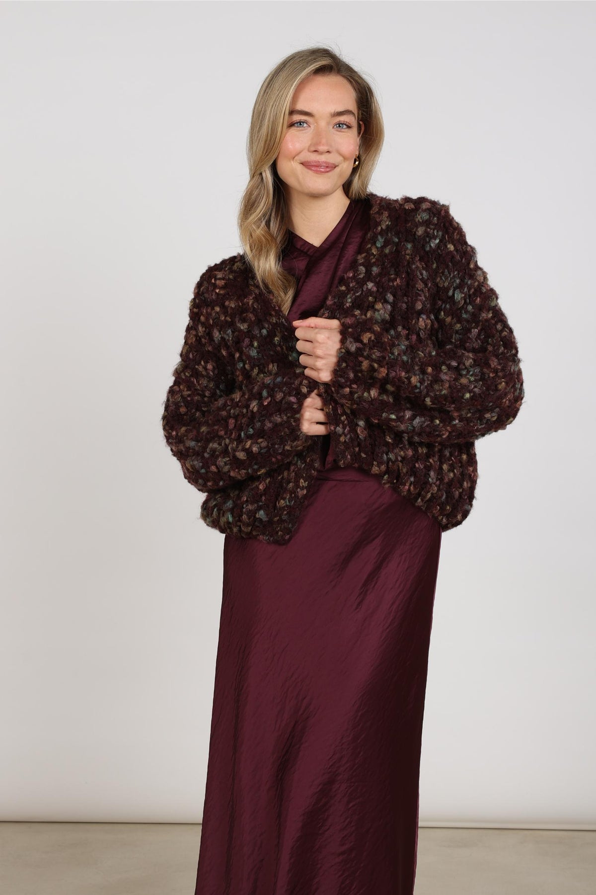 Lynn Cardigan | Cherry
