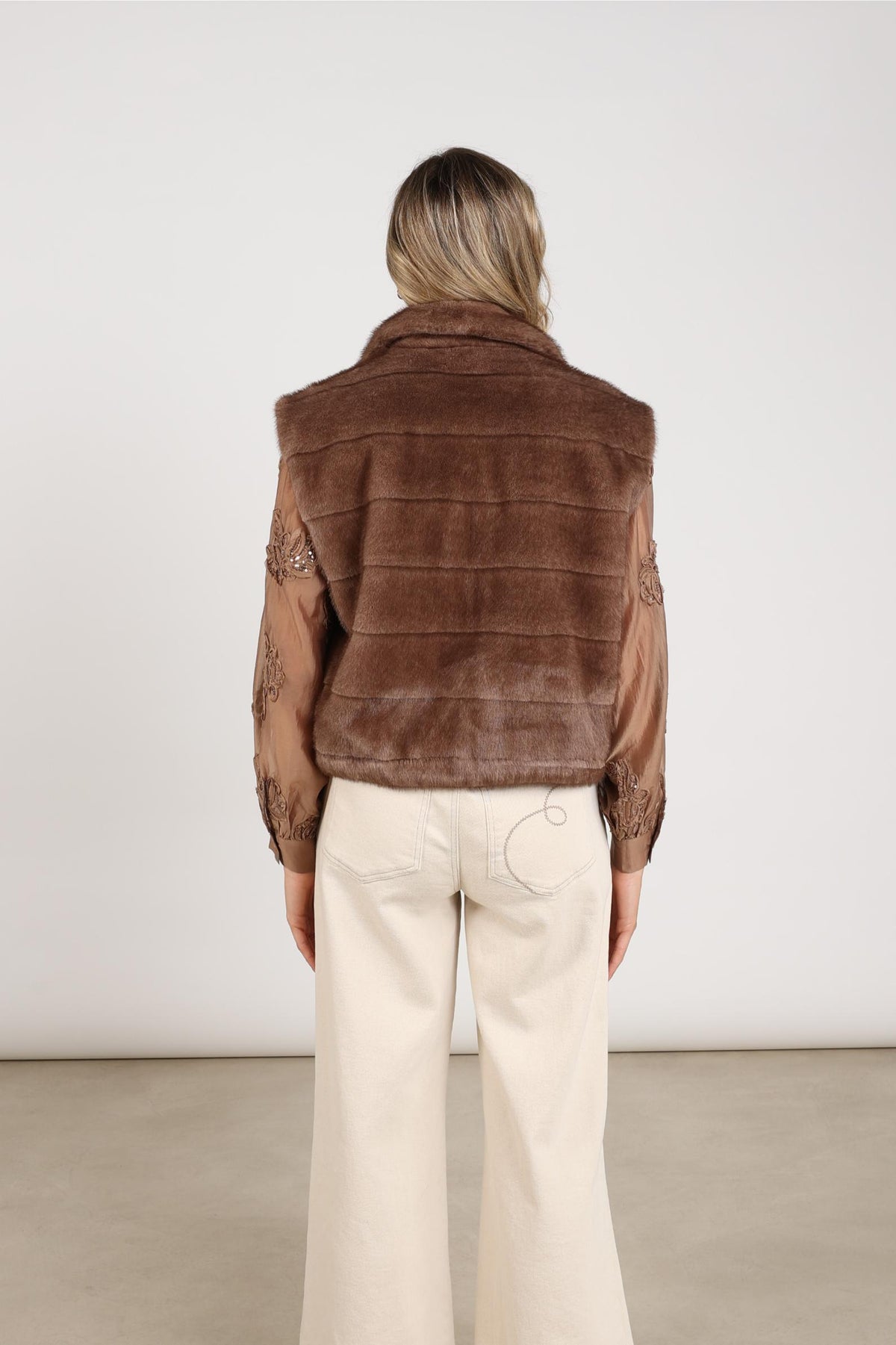 Hani Gilet | Taupe