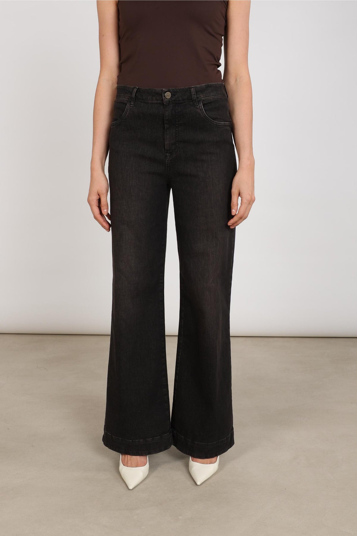 Abby Jeans Denim | Schokolade