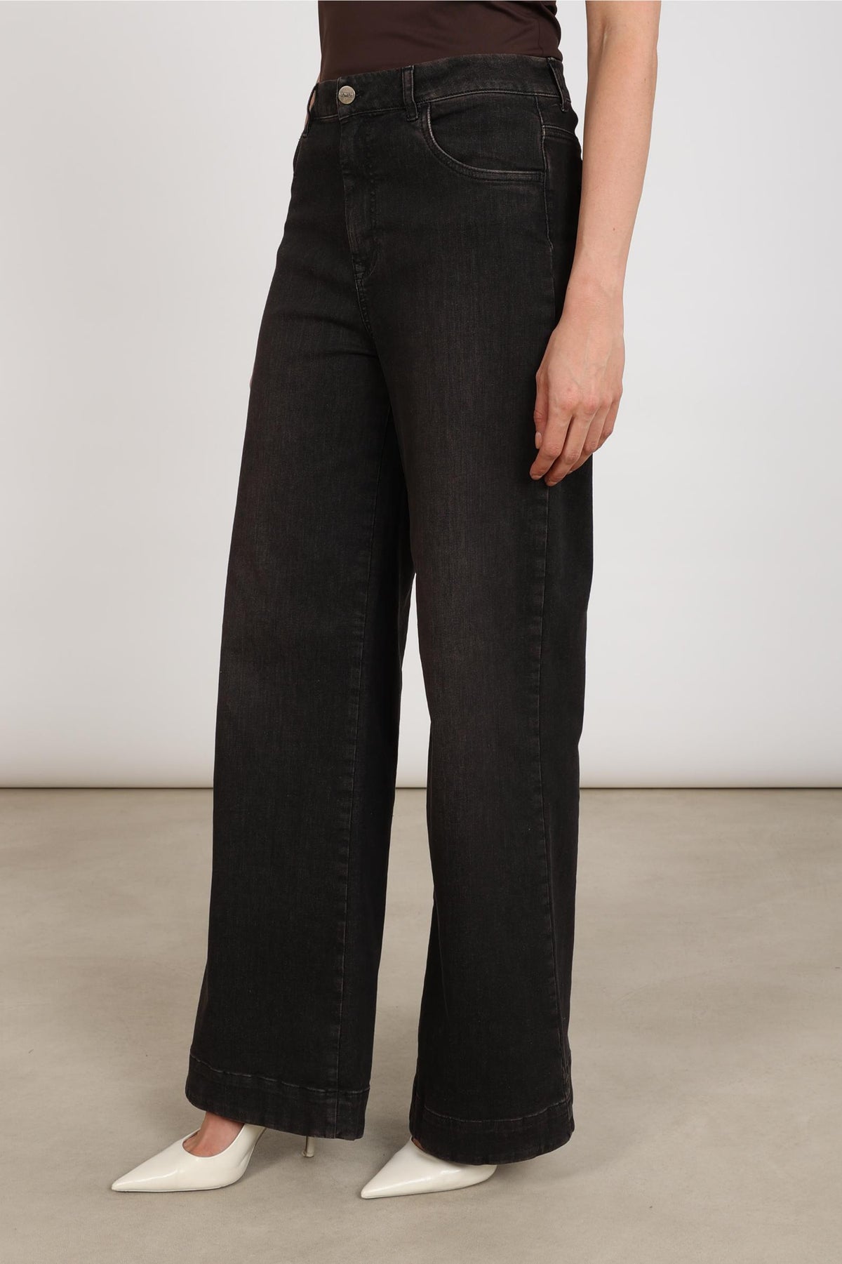 Abby Jeans Denim | Schokolade