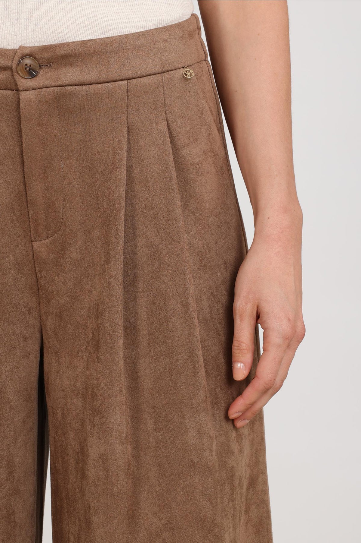 Bodine Hose Wildleder | Taupe