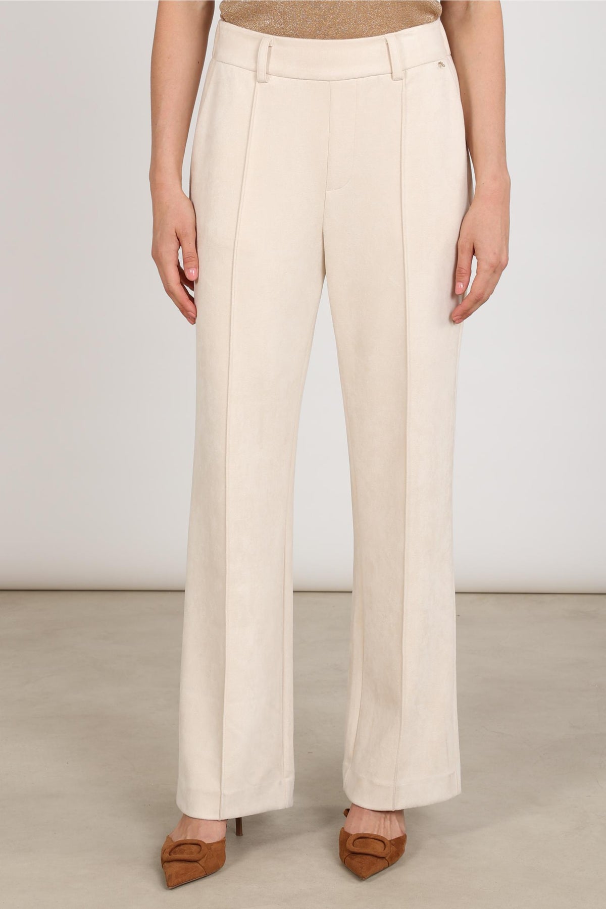 Jill Suedine Pants | Off White
