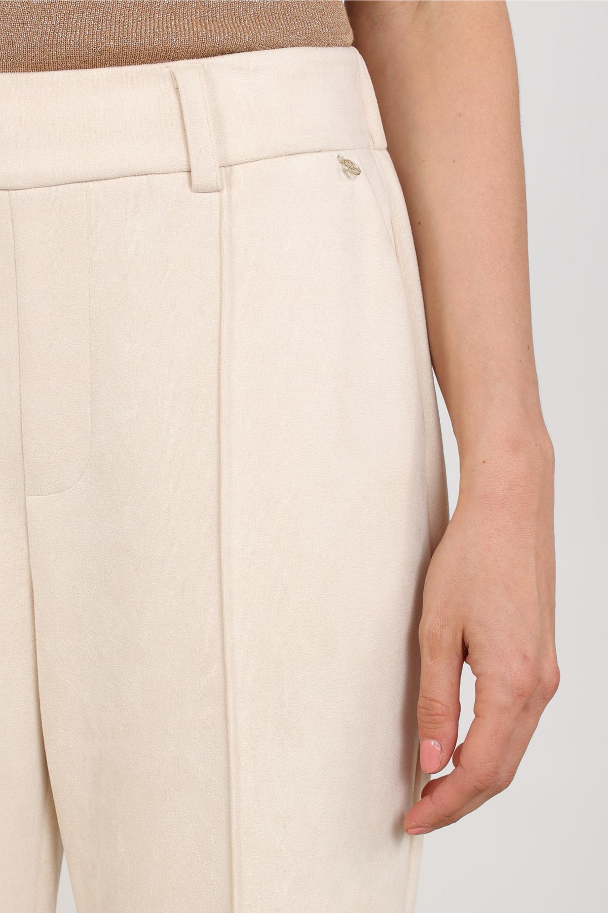 Jill Suedine Pants | Off White