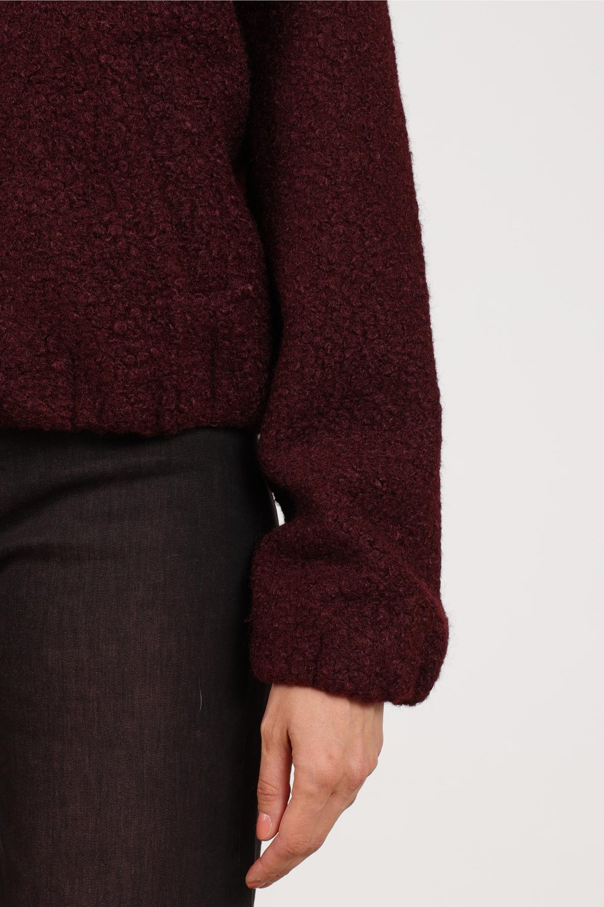 Madelin Jacket Boucle | Cherry