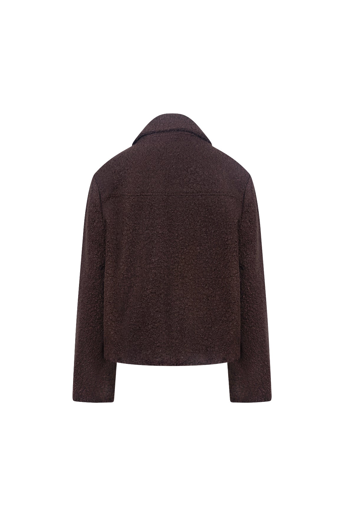 Madelin Bouclé Jacket | Chocolate