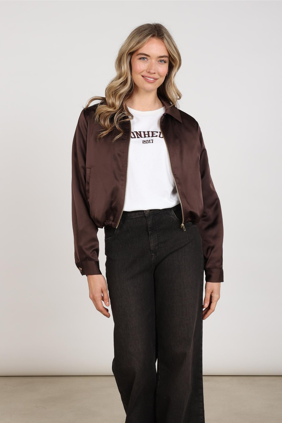 Doreen Bomber | Chocolate