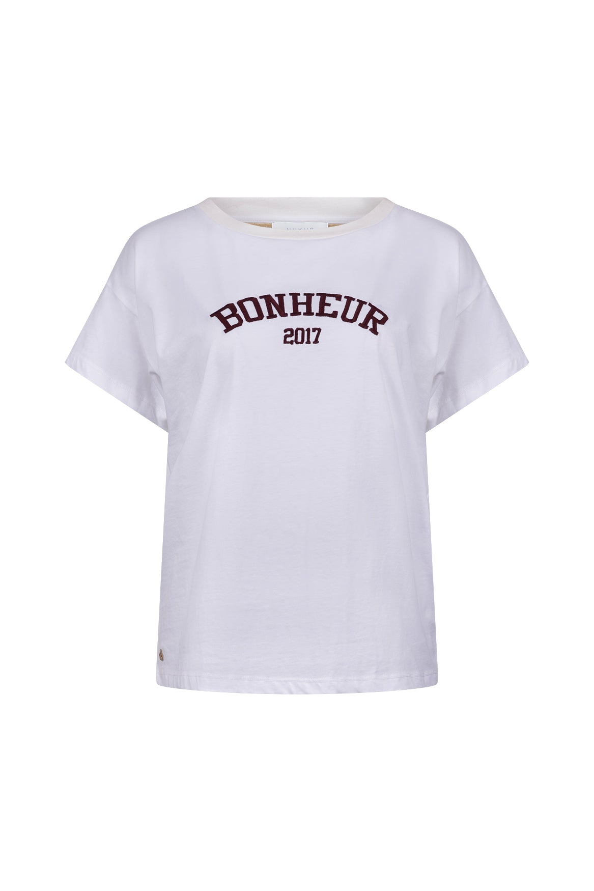 Senna T-Shirt | Offwhite/Kirsche