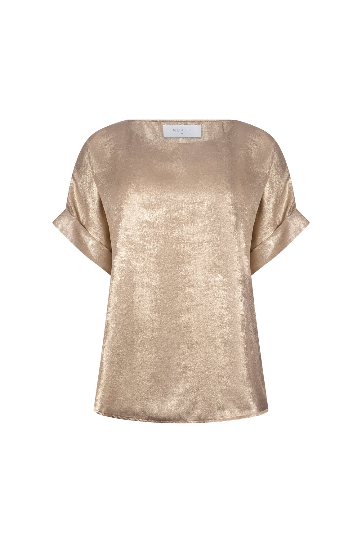 Irene Top Shiny | Gold
