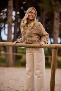 Henny Jacket Dots | Sand