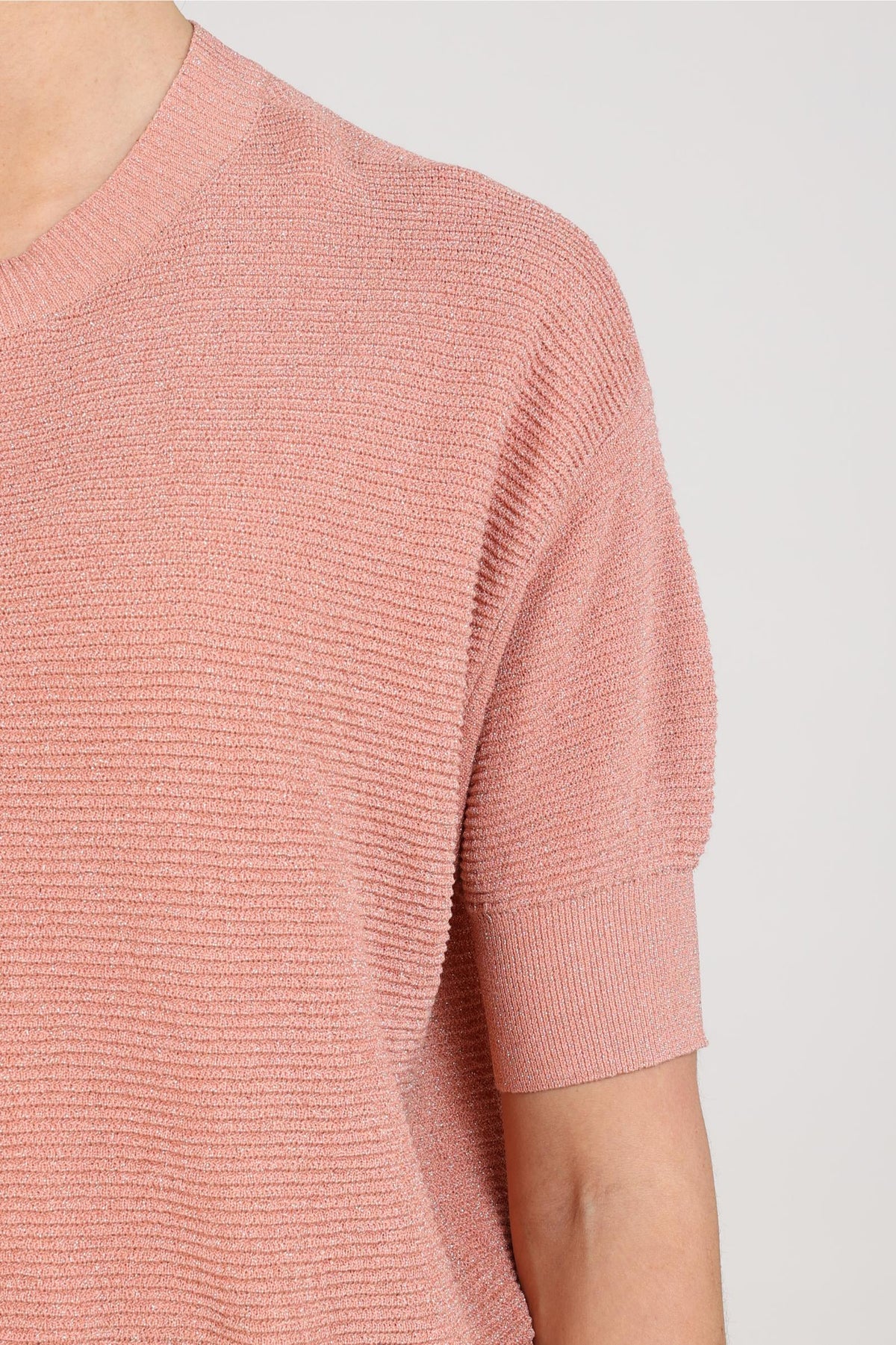 Kinty Top Lurex | Pink