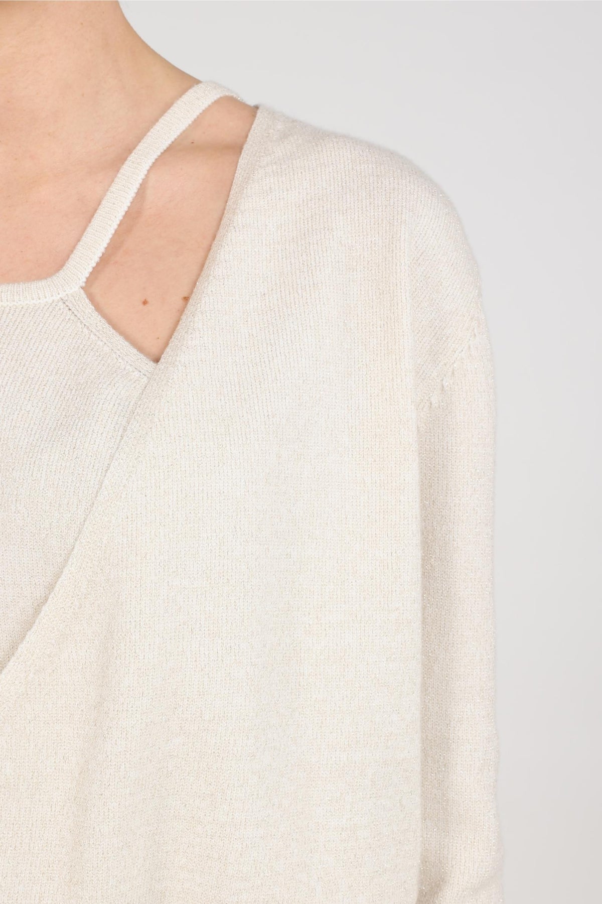 Kolli Pullover Lurex | Off-White