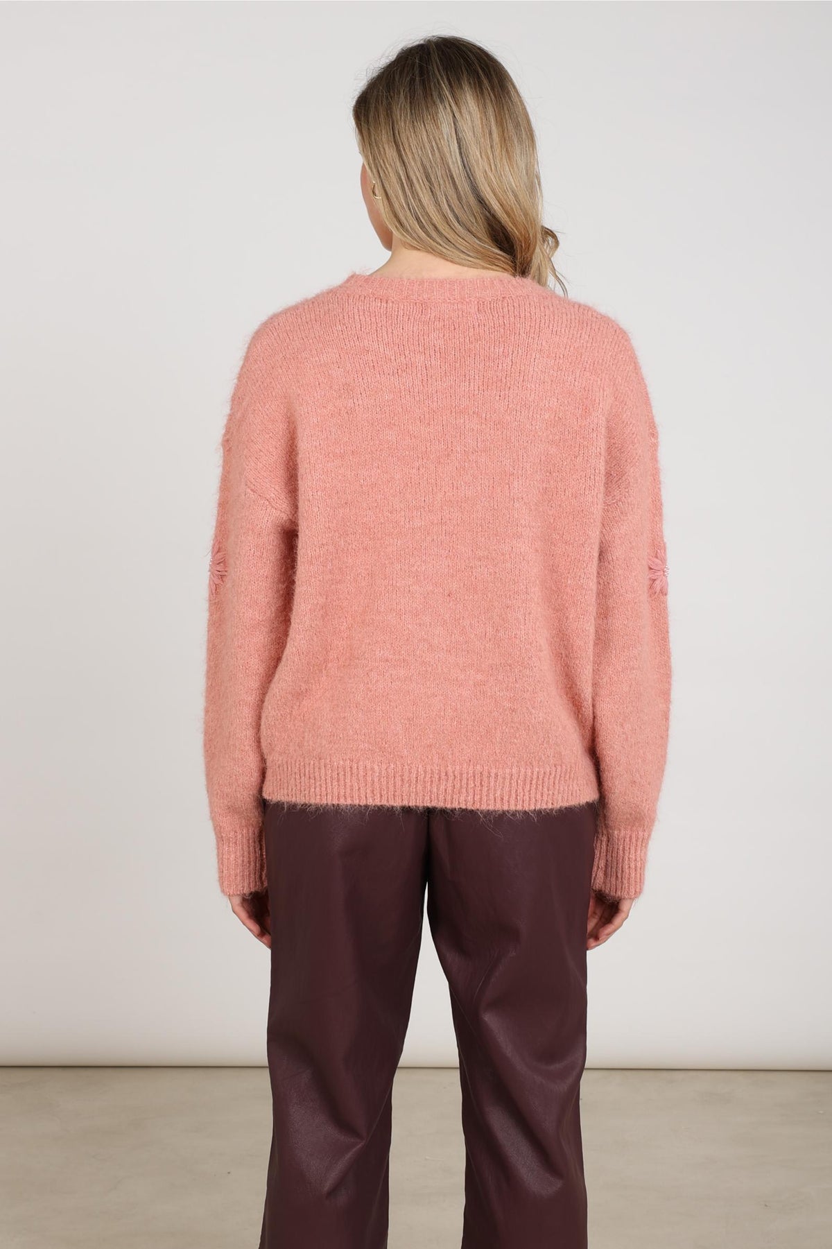 Konstanza Pullover Blume | Rosa