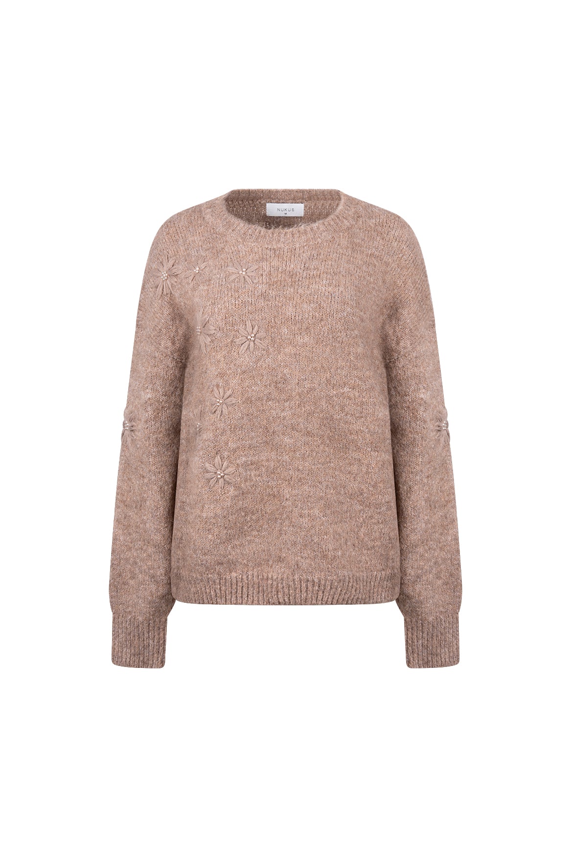 Konstanza Pullover Blumen | Taupe