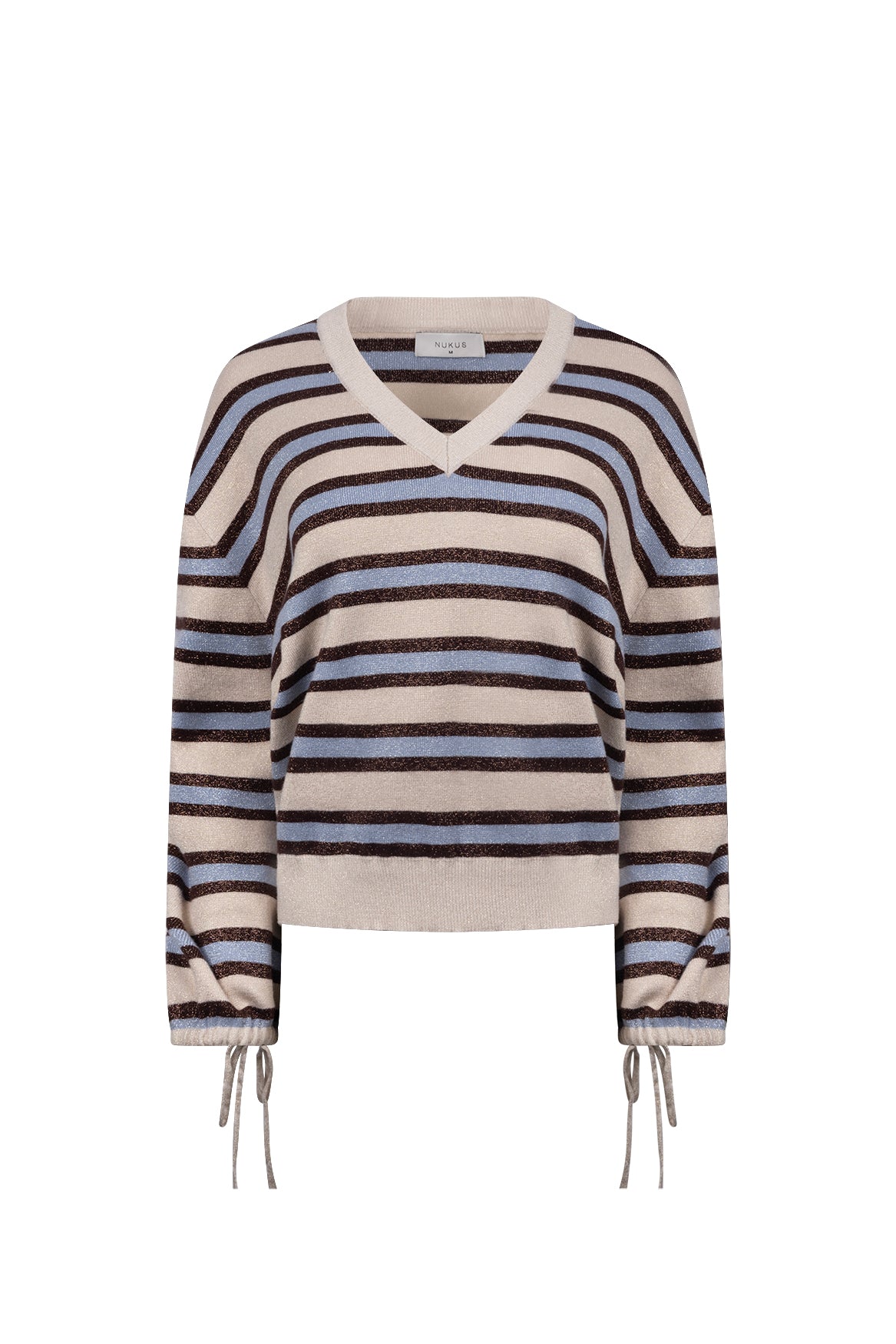 Kim Pullover Stripe | Sand/Sky