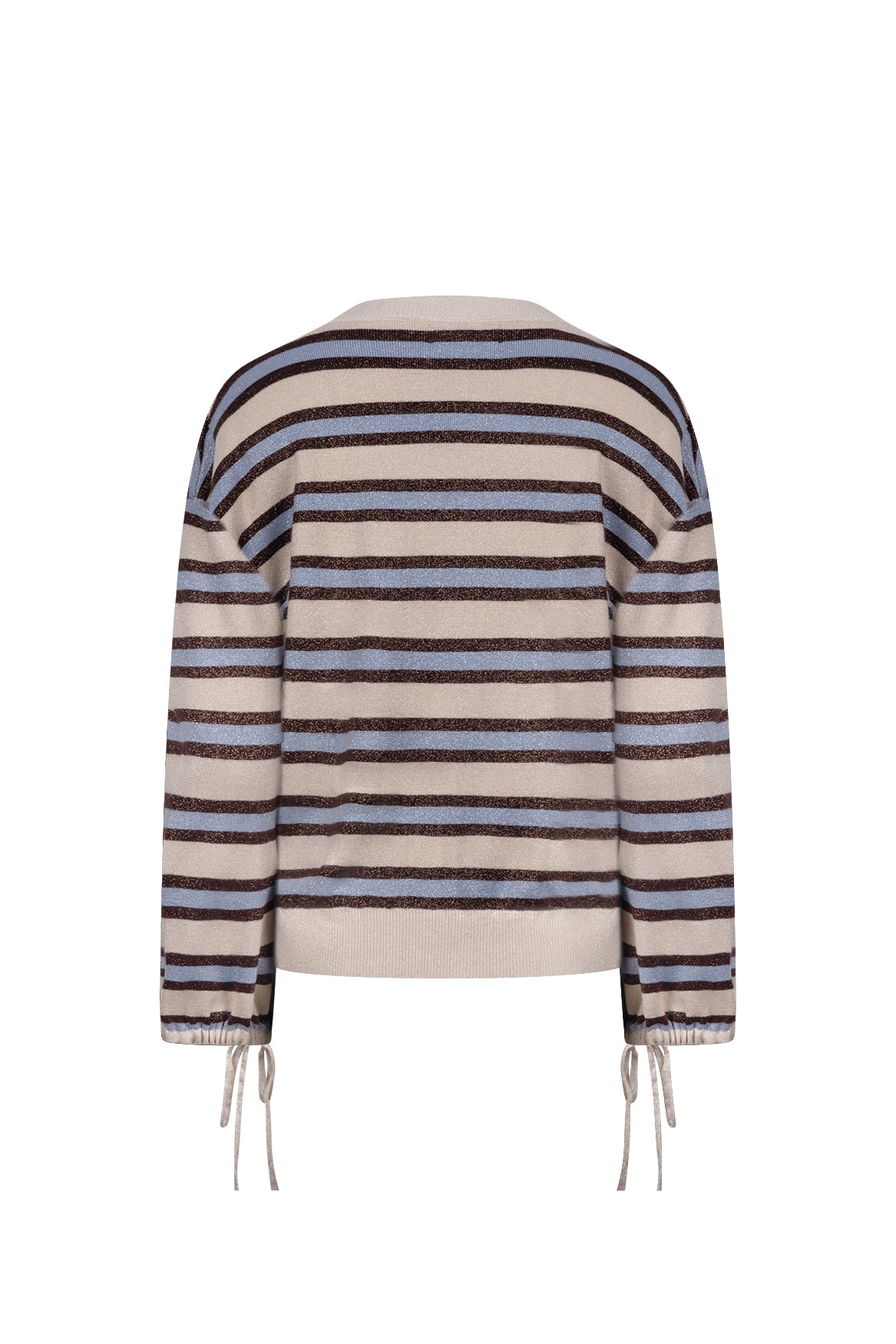 Kim Pullover Stripe | Sand/Sky
