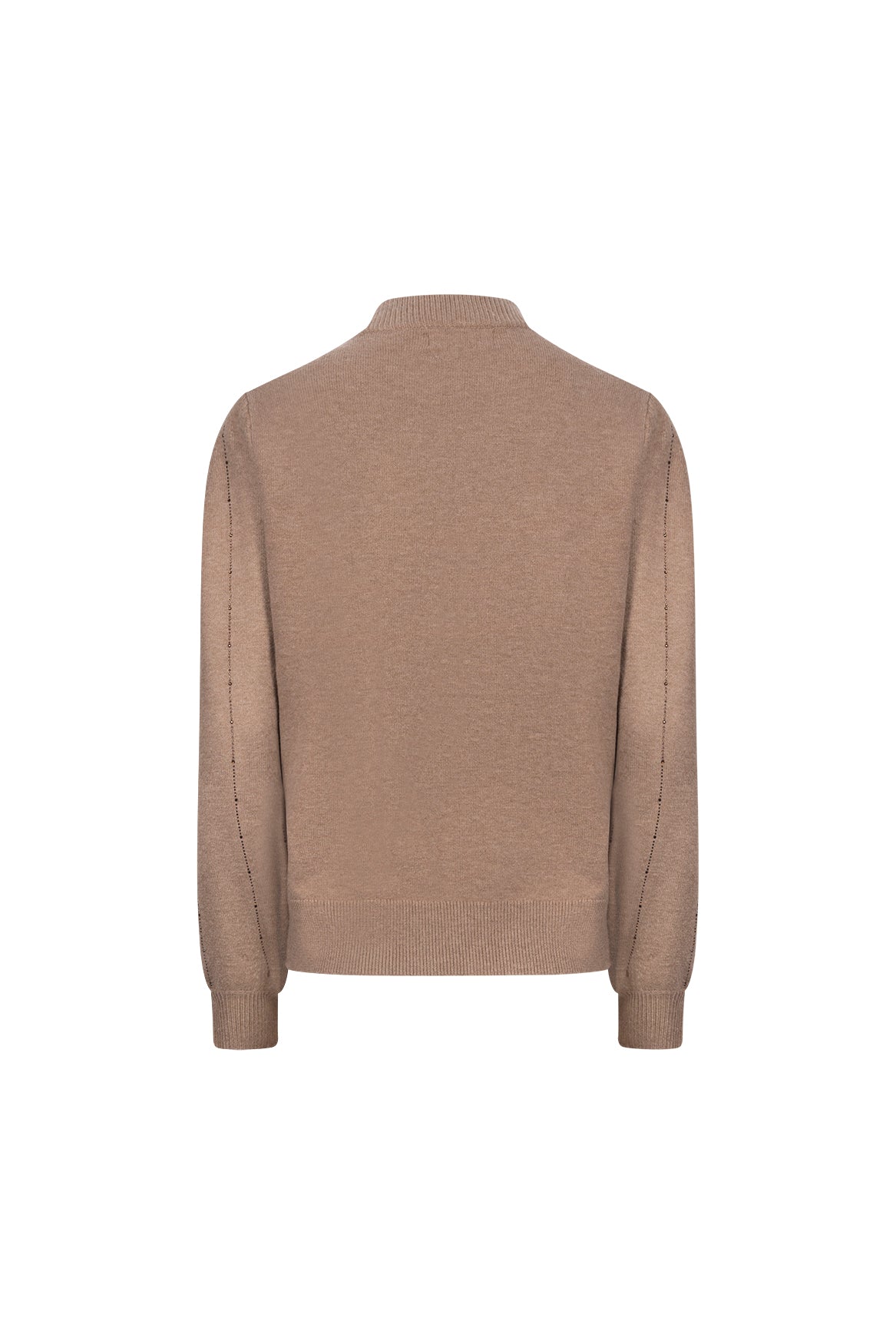 Molly Rhinestone Pullover | Taupe