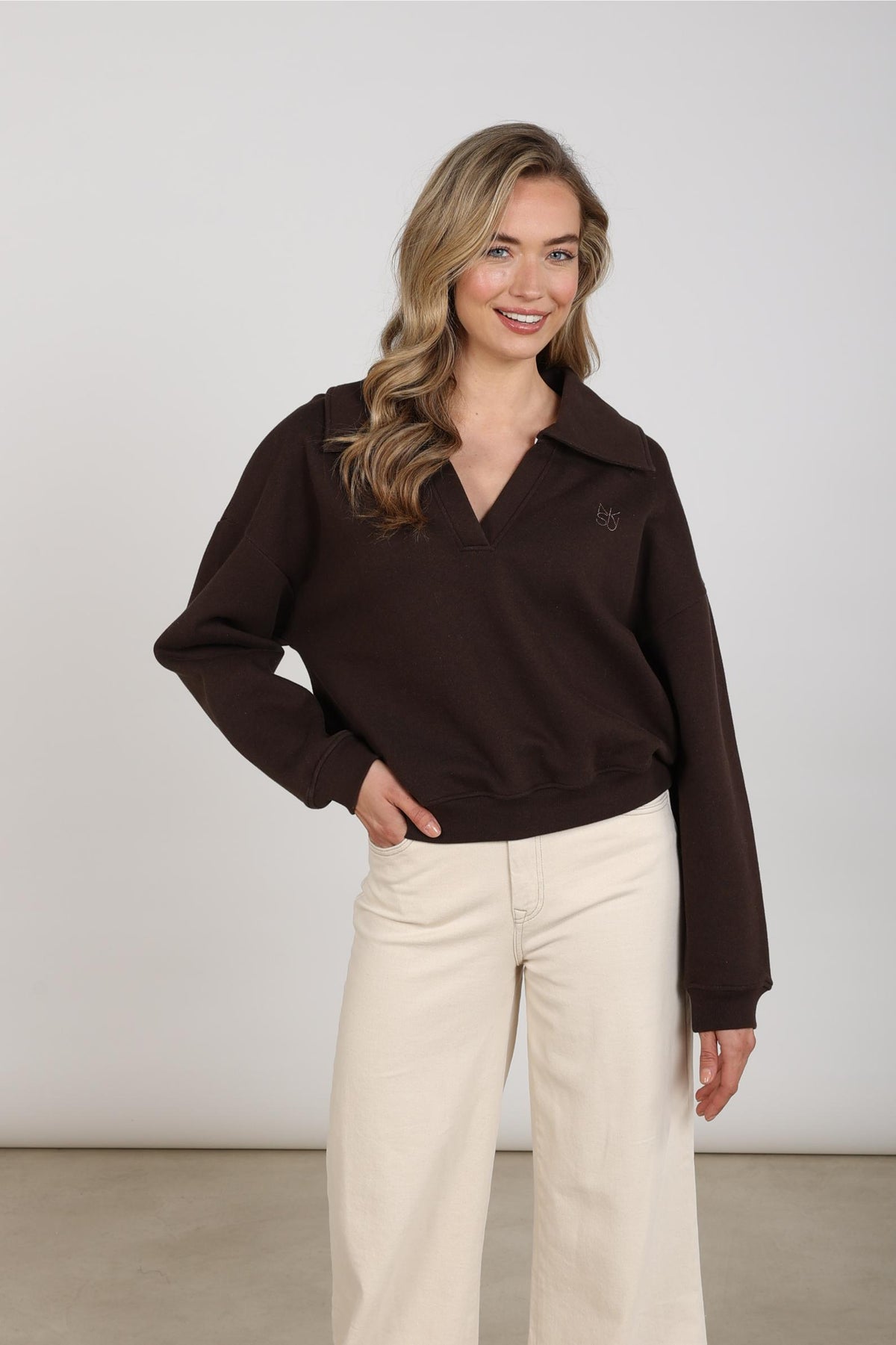 Nicky Pullover | Chocolate