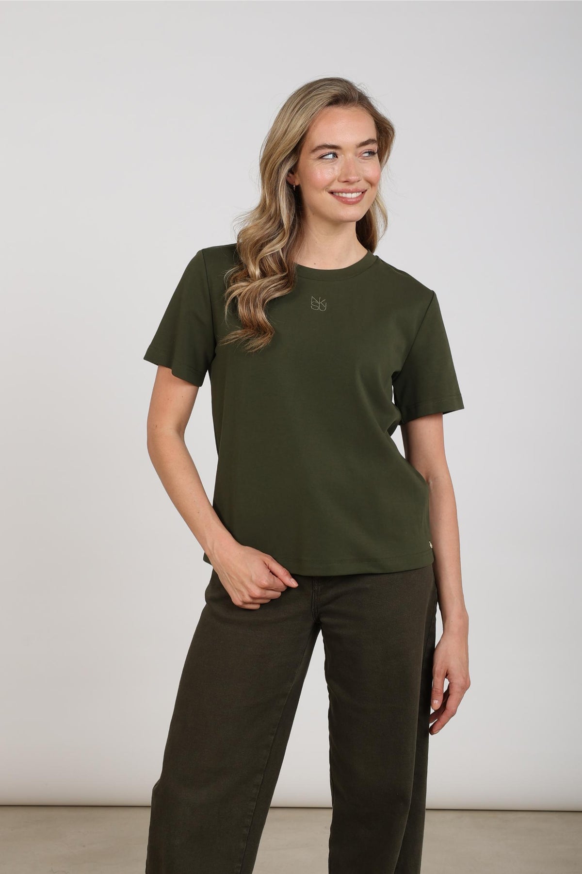 Luna Shirt NK | Moss