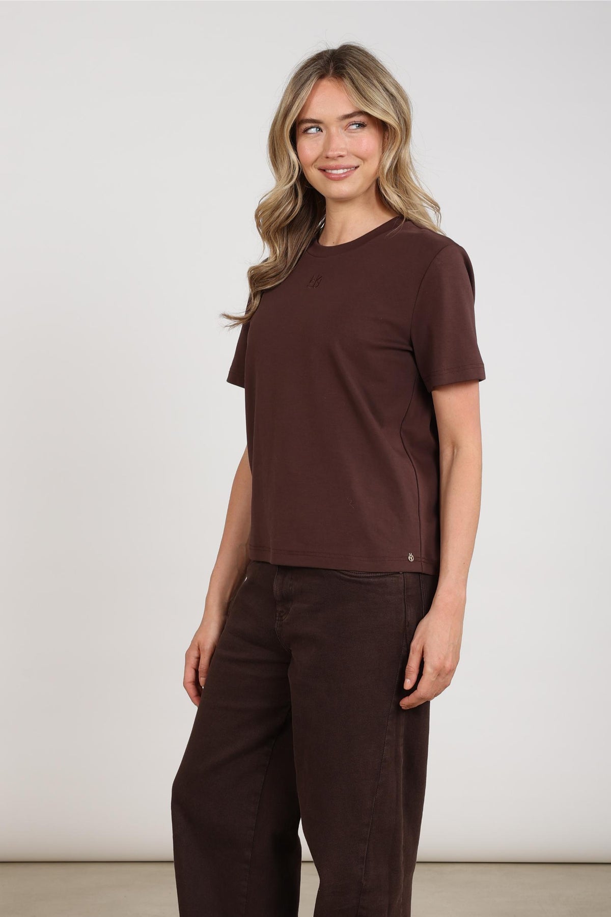 Luna Shirt NK | Schokolade