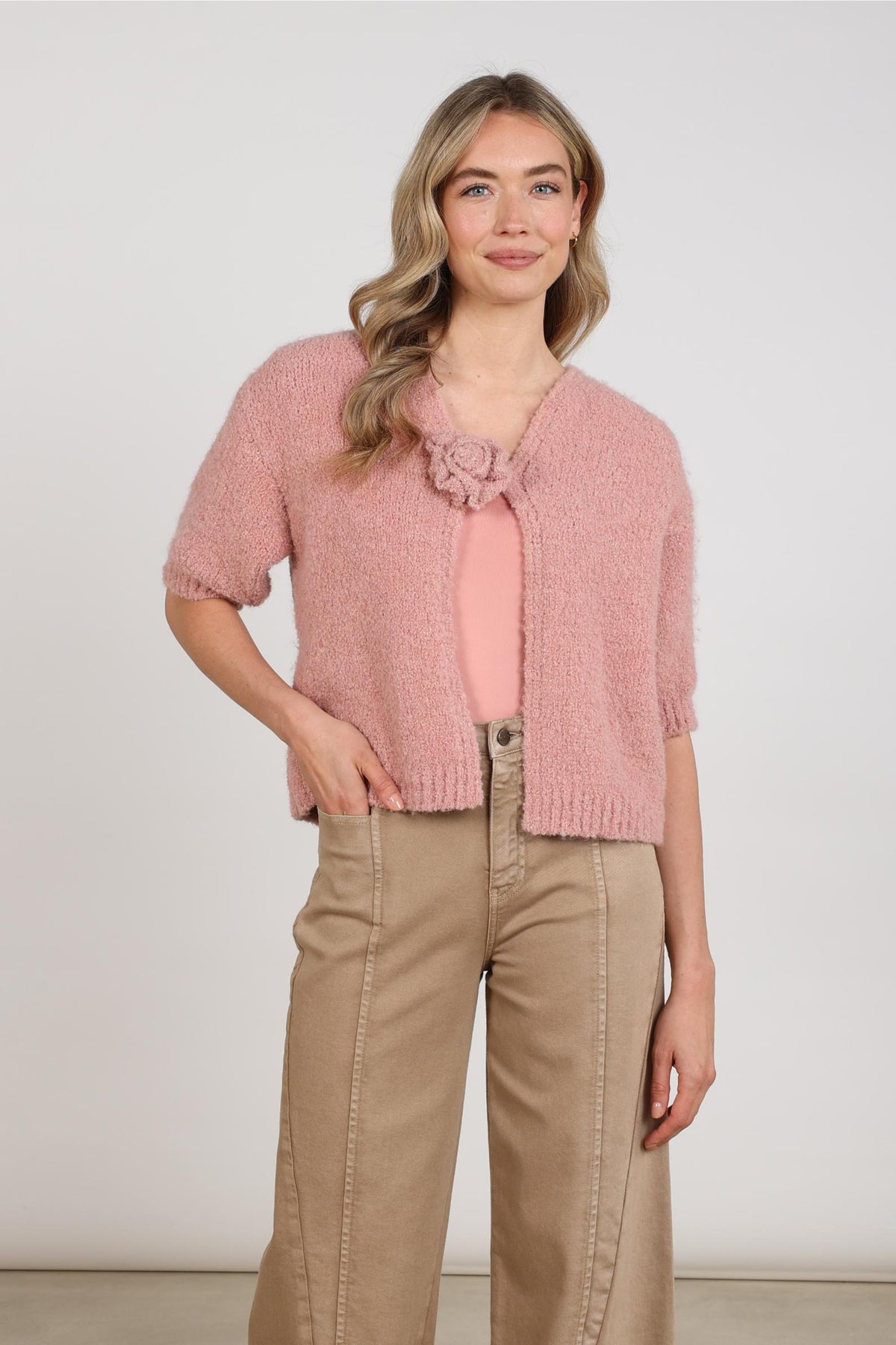 Jip Cardigan | Rose