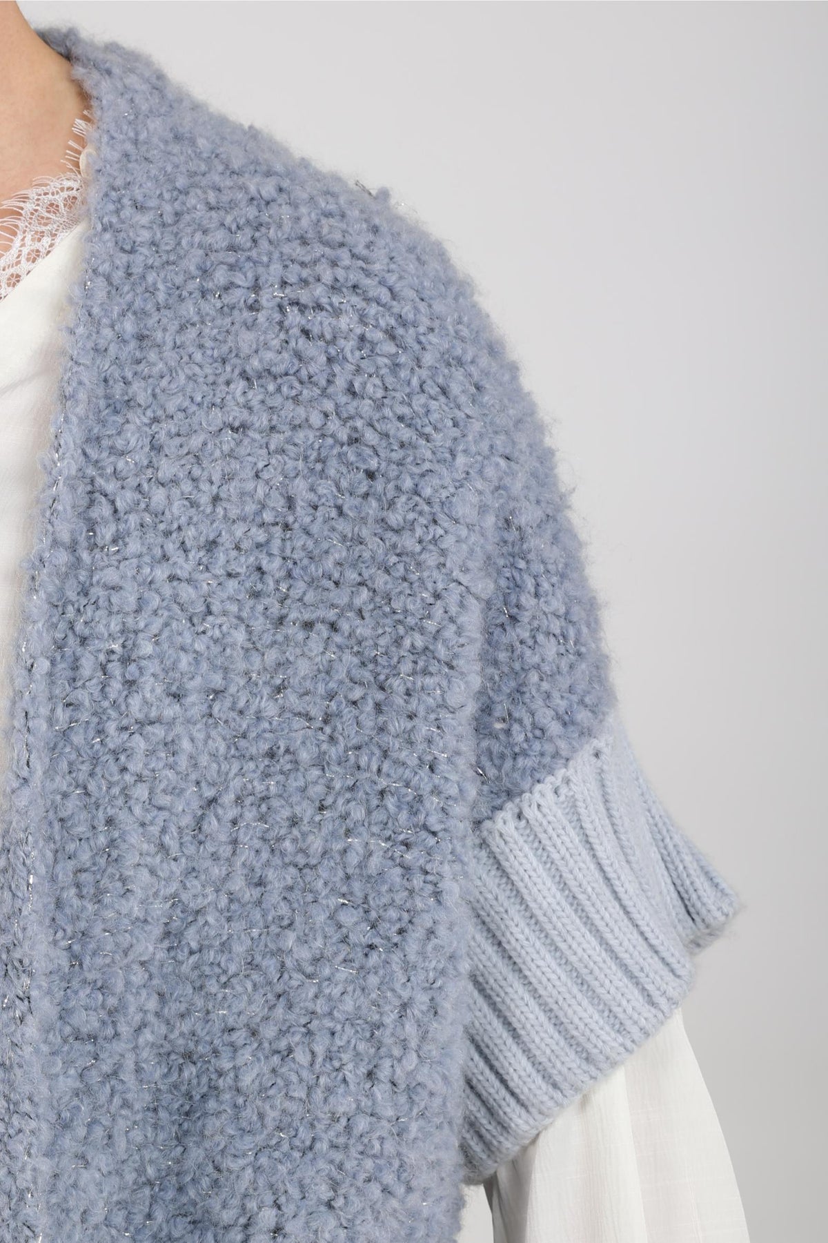 Bell Strickjacke | Himmelblau