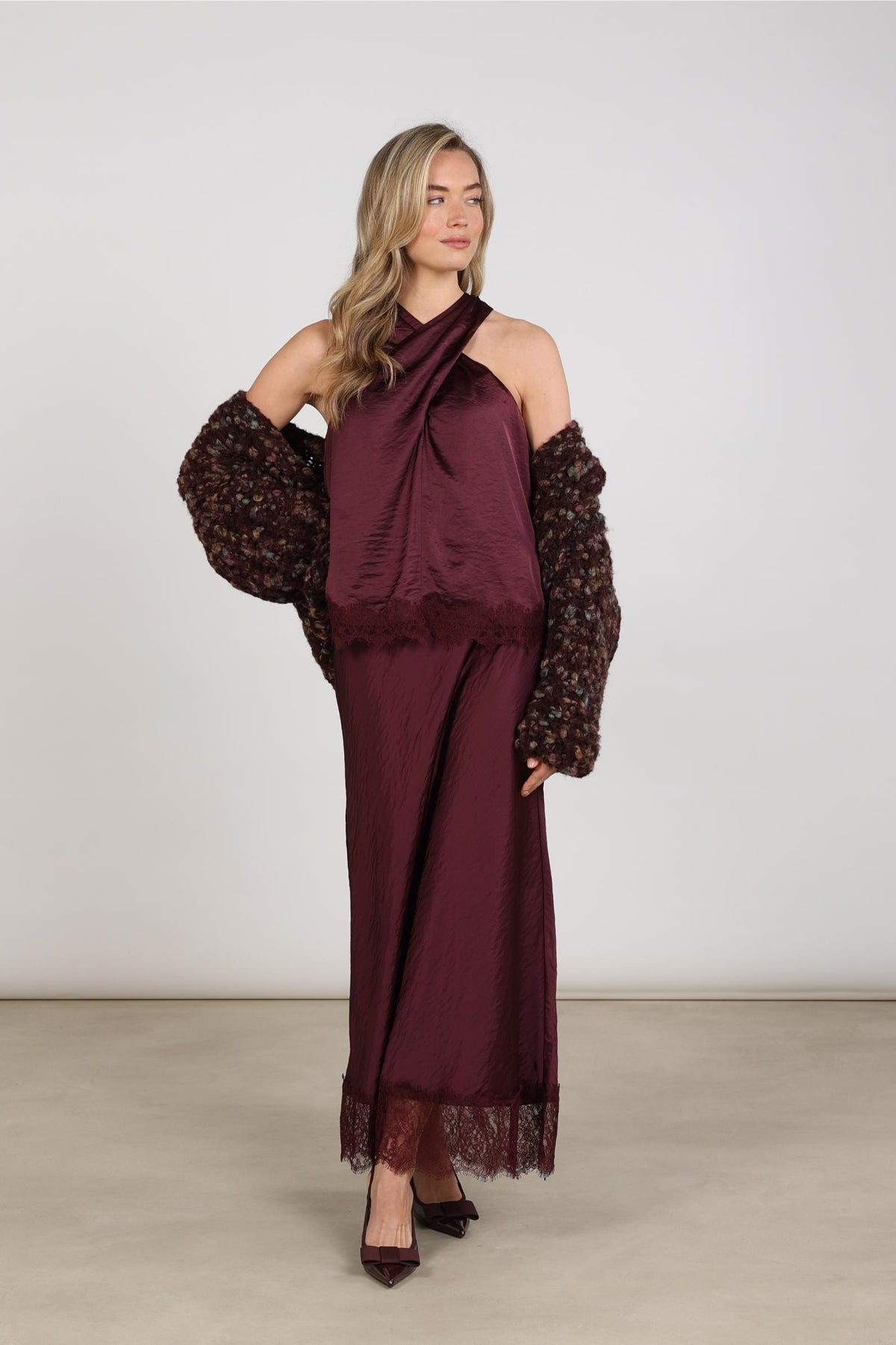 Lynn Cardigan | Cherry