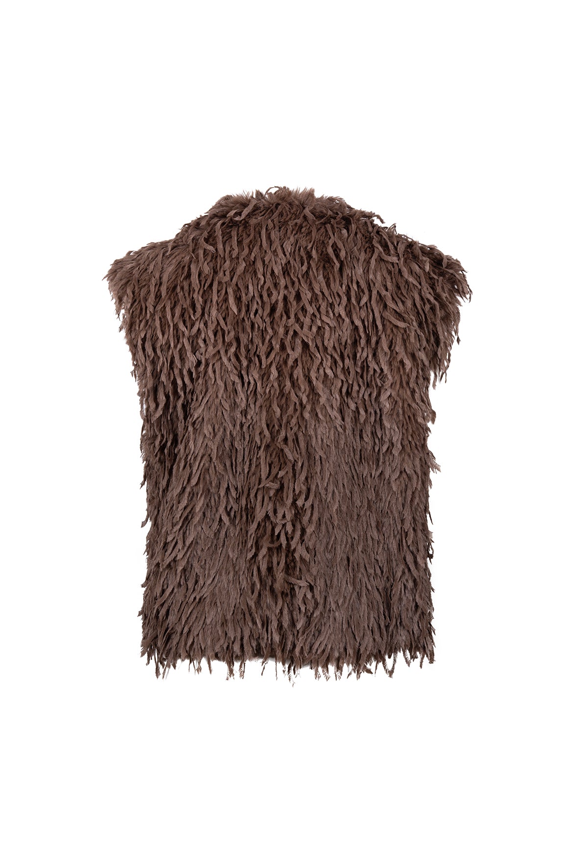 Mila Gilet Feder | Taupe