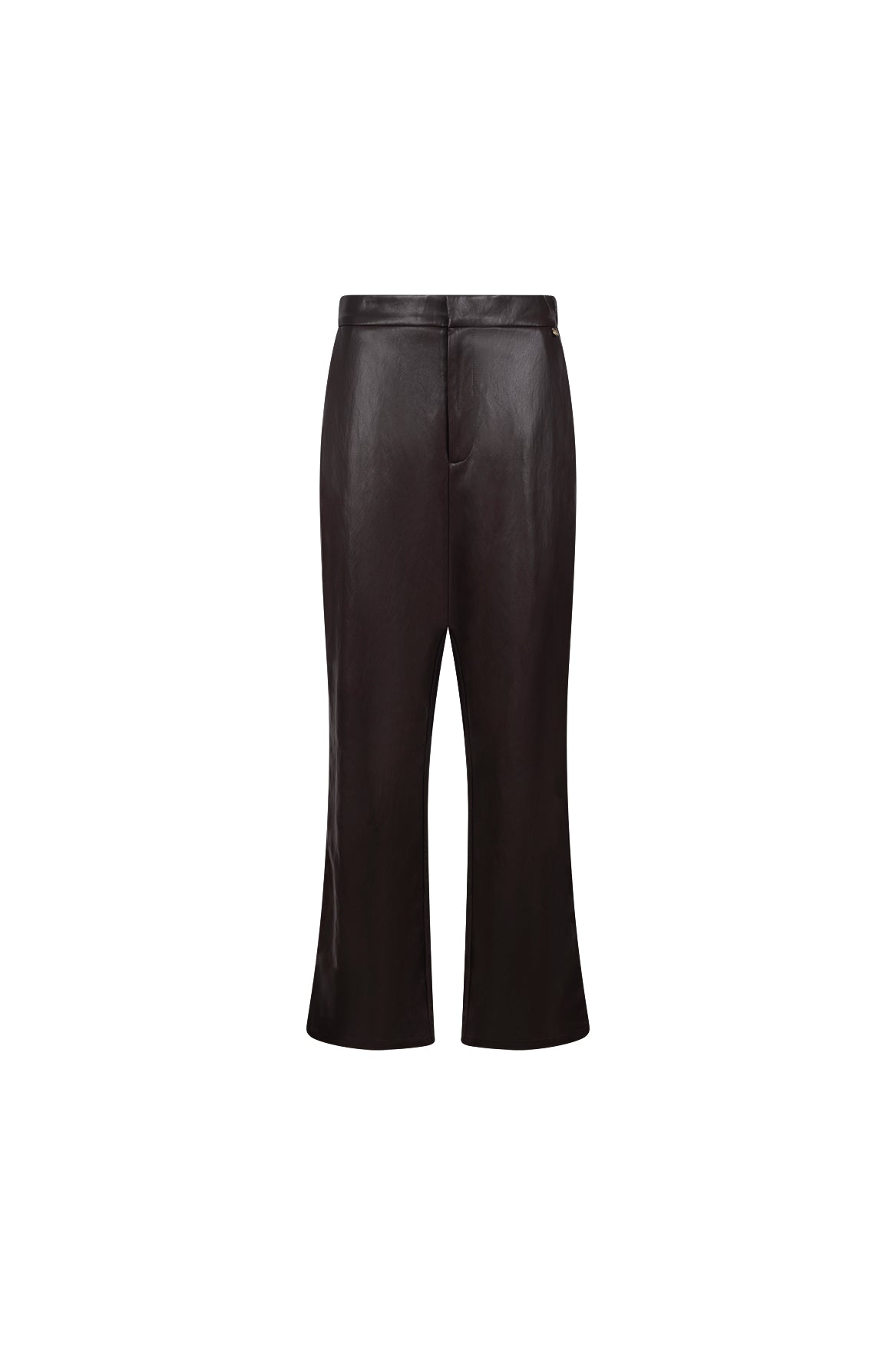 Beverly Pants Pockets PU | Black