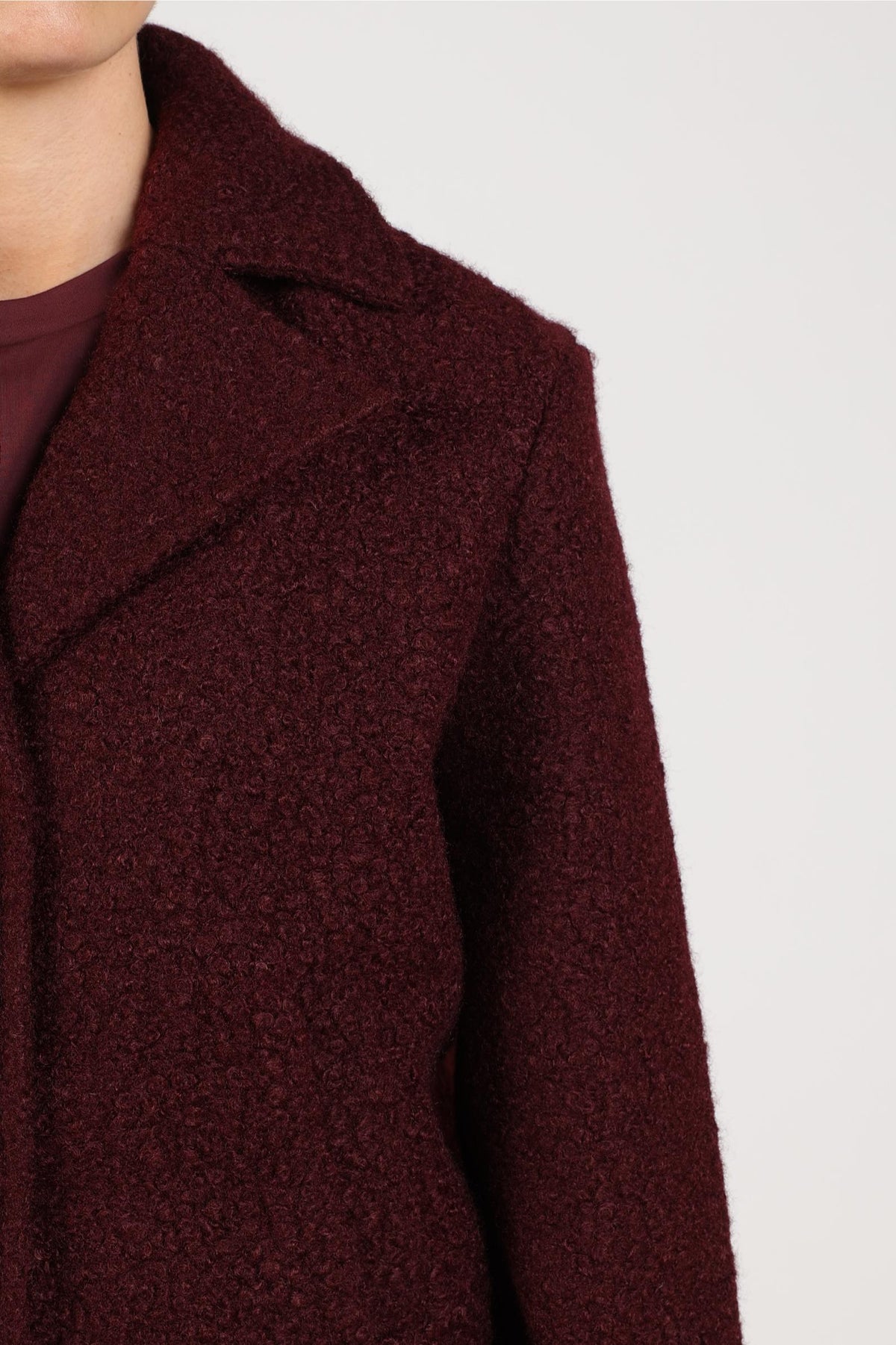 Madelin Jacket Boucle | Cherry