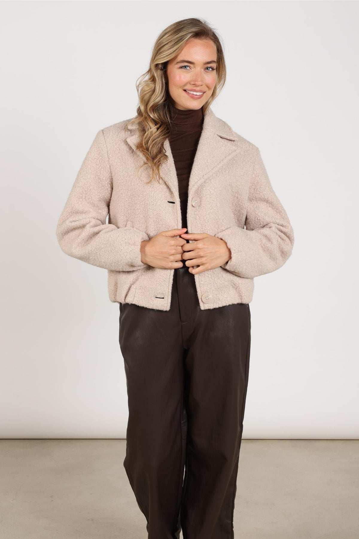 Madelin Jacket Boucle | Sand
